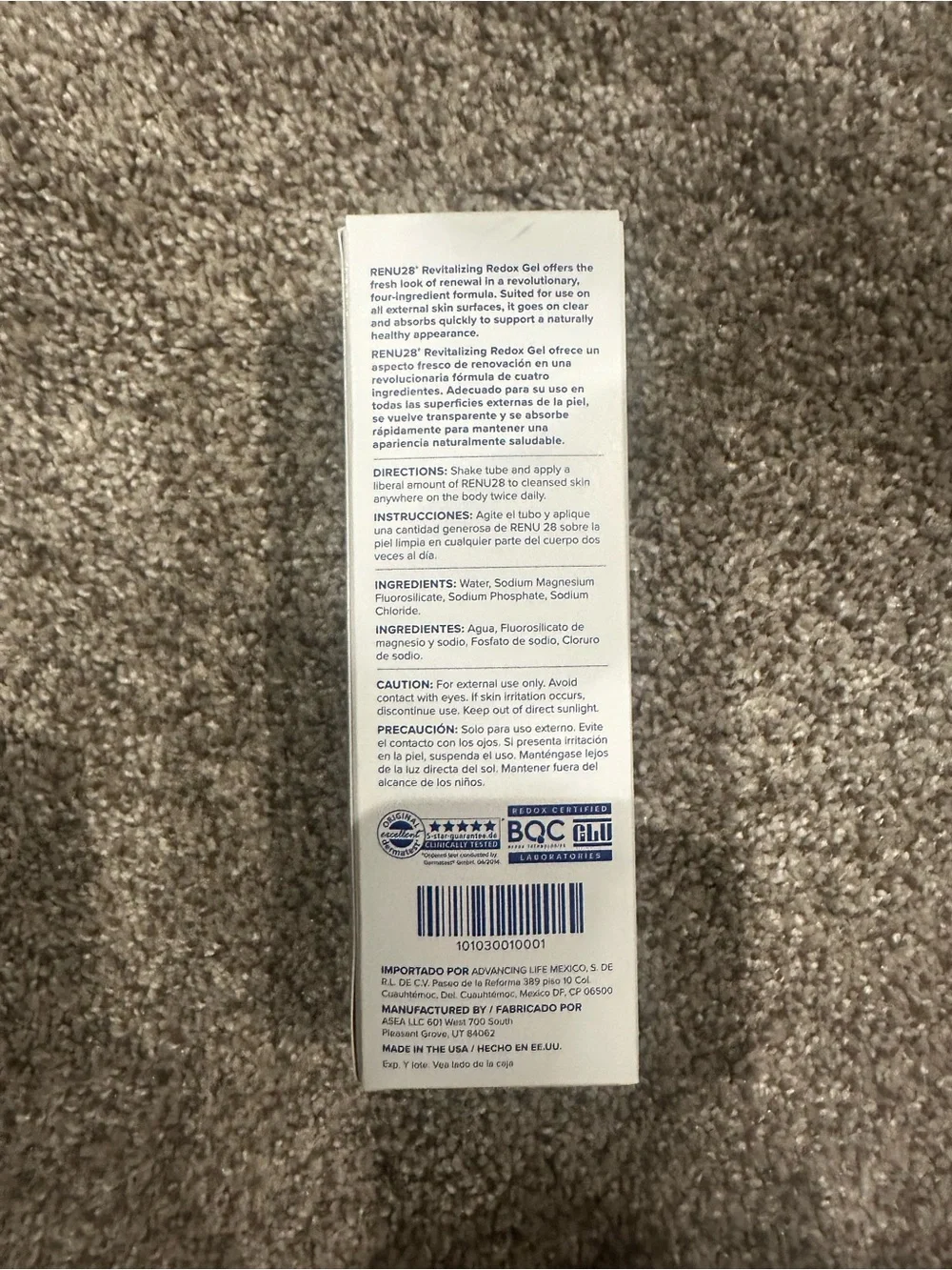 ASea RENU28 Revitalizing Redox Gel - White & Blue